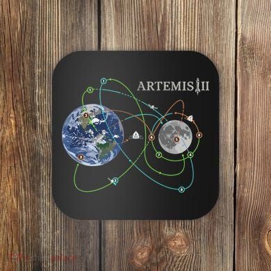 Artemis 2 Route Map SLS Moon Coaster