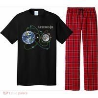 Artemis 2 Route Map SLS Moon Pajama Set thumb 0