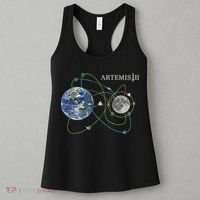 Artemis 2 Route Map SLS Moon Women's Tank Top thumb 3