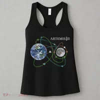 Artemis 2 Route Map SLS Moon Women's Tank Top thumb 3