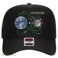 Artemis 2 Route Map SLS Moon Hat thumb 0