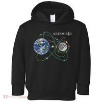 Artemis 2 Route Map SLS Moon Toddler Hoodie thumb 0