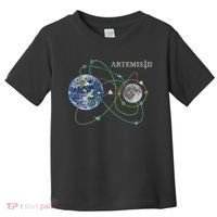 Artemis 2 Route Map SLS Moon Toddler T-Shirt thumb 0