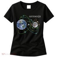 Artemis 2 Route Map SLS Moon Women's T-Shirt thumb 0
