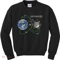 Artemis 2 Route Map SLS Moon Kids Sweatshirt thumb 0