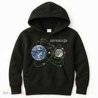Artemis 2 Route Map SLS Moon Kids Hoodie thumb 0