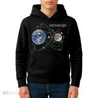 Artemis 2 Route Map SLS Moon Kids Hoodie thumb 4