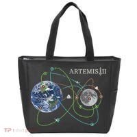 Artemis 2 Route Map SLS Moon Tote Bag thumb 0