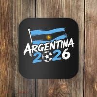 Argentina 2026 World Soccer Fan Apparel Coaster thumb 0