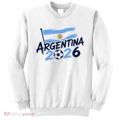 Argentina 2026 World Soccer Fan Apparel Sweatshirt
