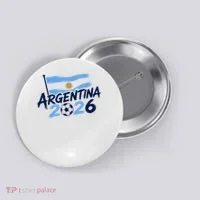 Argentina 2026 World Soccer Fan Apparel Button thumb 0