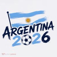 Argentina 2026 World Soccer Fan Apparel Button thumb 1