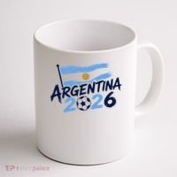 Argentina 2026 World Soccer Fan Apparel Coffee Mug thumb 1