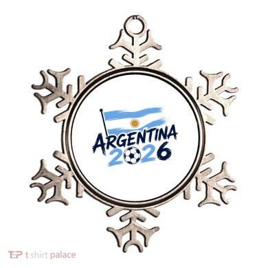 Argentina 2026 World Soccer Fan Apparel Ornament