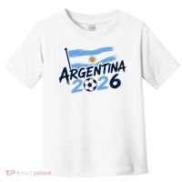Argentina 2026 World Soccer Fan Apparel Toddler T-Shirt thumb 0
