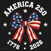 America 250 Years Patriotic Ribbon 250th Anniversary Women's Hoodie thumb 2