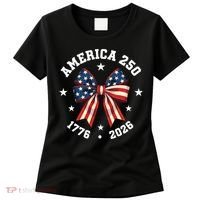America 250 Years Patriotic Ribbon 250th Anniversary Women's T-Shirt thumb 0