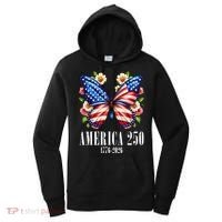 America 250 Years 1776-2026 250th Anniversary Butterfly  Women's Hoodie thumb 0