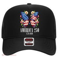 America 250 Years 1776-2026 250th Anniversary Butterfly  Hat thumb 0