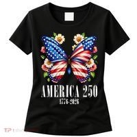 America 250 Years 1776-2026 250th Anniversary Butterfly  Women's T-Shirt thumb 0