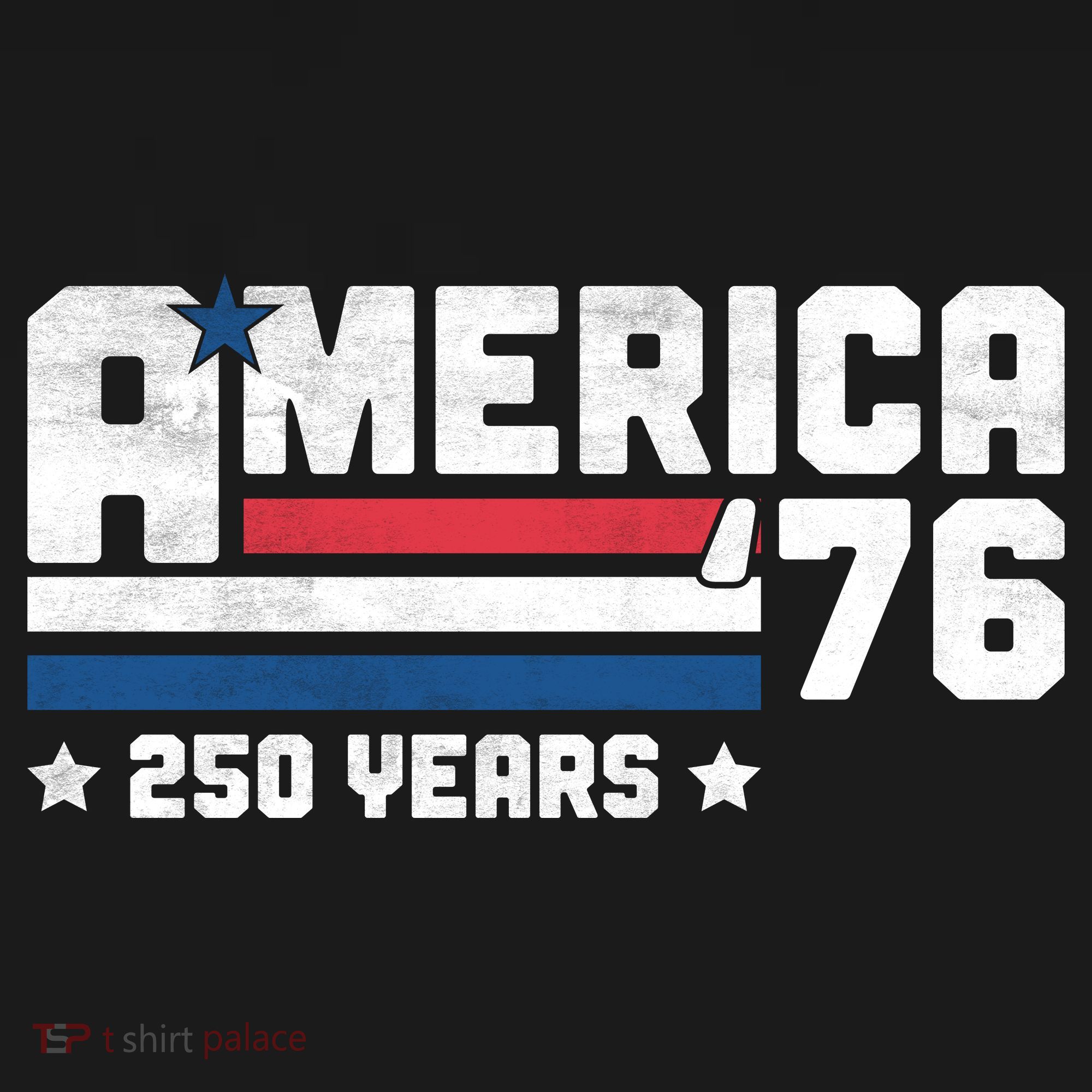 America 250 Years 250th Anniversary USA Birthday 1776 Vintage T-Shirt