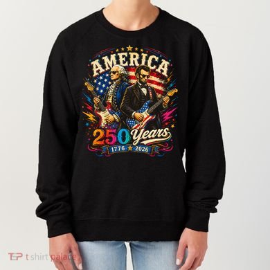 America 250 Years Celebration Presidents Women's Sweatshirt