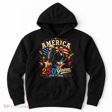 America 250 Years Celebration Presidents Hoodie