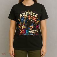 America 250 Years Celebration Presidents T-Shirt thumb 4