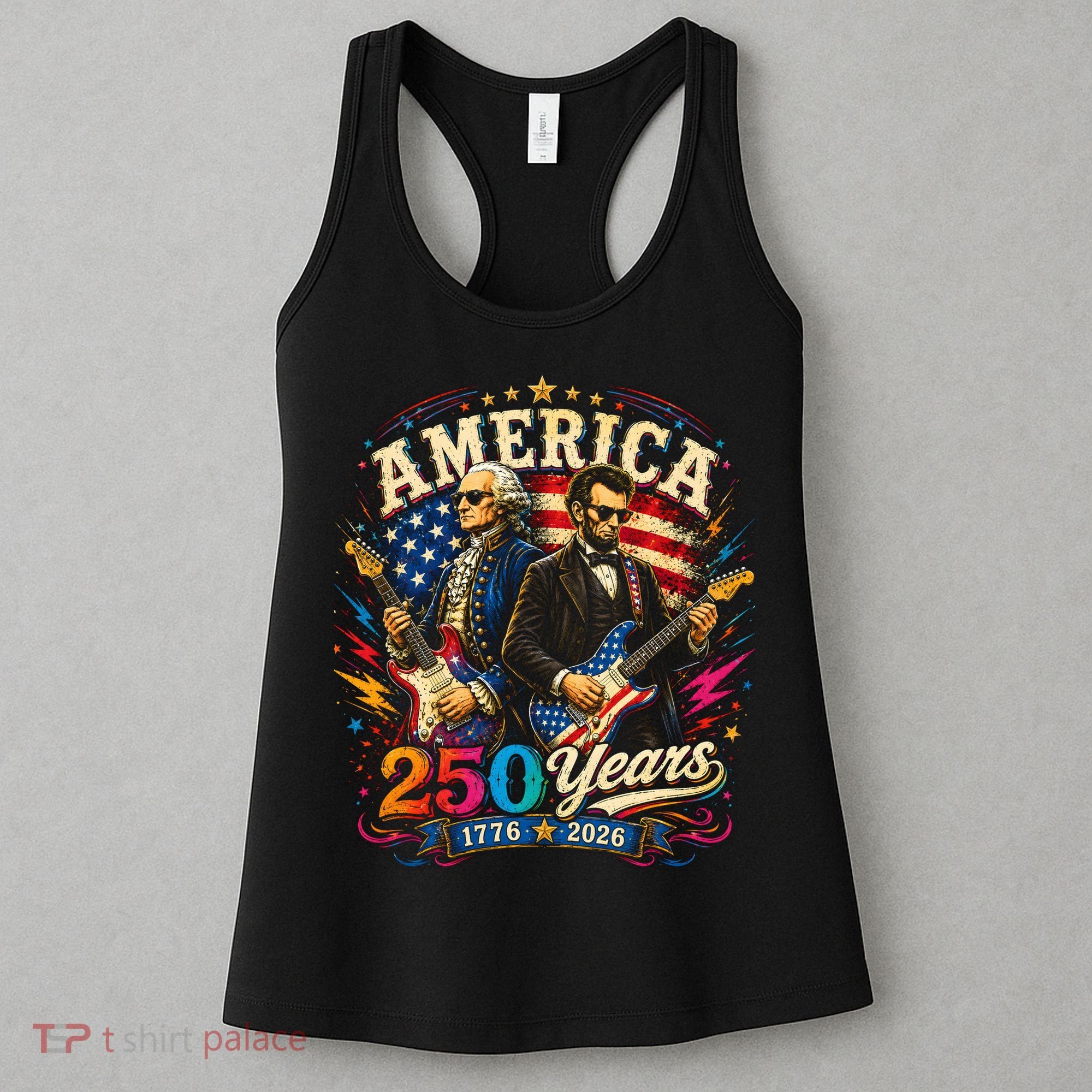 America 250 Years Celebration Presidents Women's Tank Top