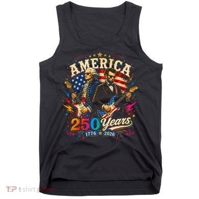 America 250 Years Celebration Presidents Tank Top