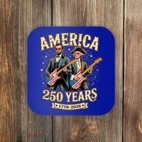 America 250 Years 1776-2026 Funny Lincoln Washington Rock And Roll Coaster thumb 0