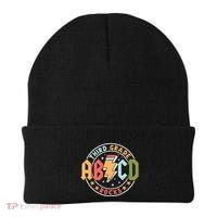 Abcd 3rd Grade Rocks Pencil Lightning Teachers Rock Beanie thumb 0
