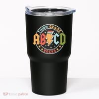 Abcd 3rd Grade Rocks Pencil Lightning Teachers Rock Tumbler thumb 0