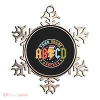 Abcd 3rd Grade Rocks Pencil Lightning Teachers Rock Ornament thumb 0