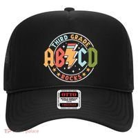 Abcd 3rd Grade Rocks Pencil Lightning Teachers Rock Hat thumb 0