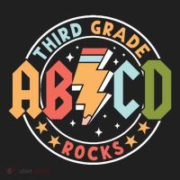 Abcd 3rd Grade Rocks Pencil Lightning Teachers Rock Hat thumb 2