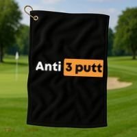 Anti 3 Putt Golf Towel thumb 1