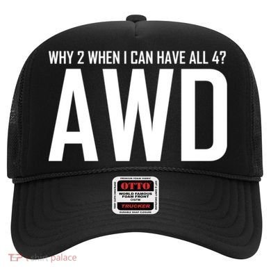 All 4 Awd Design For Allwheel Drive Car Fans Gift Hat