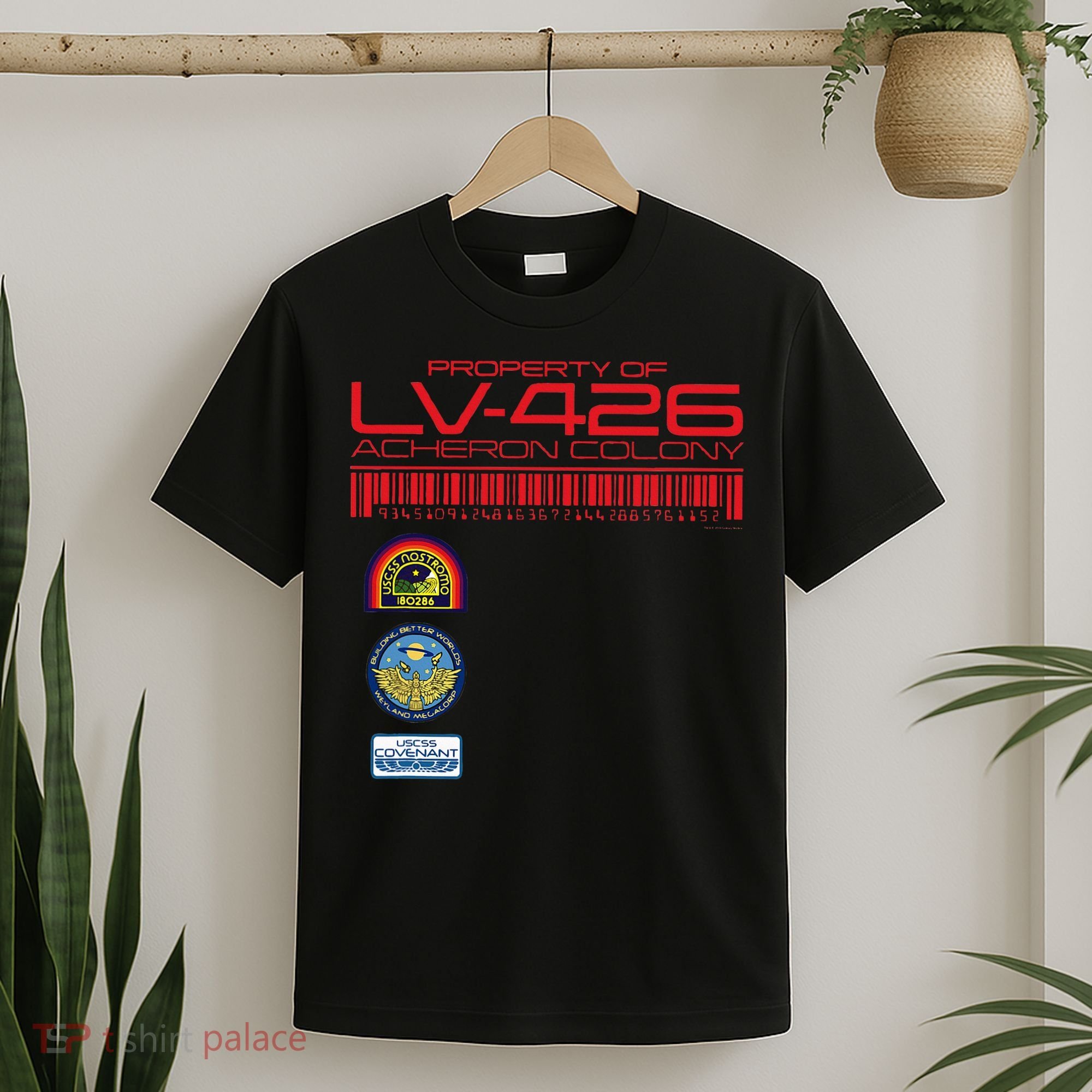 Alien 45th Anniversary Property Of Lv426 Acheron Colony T-Shirt
