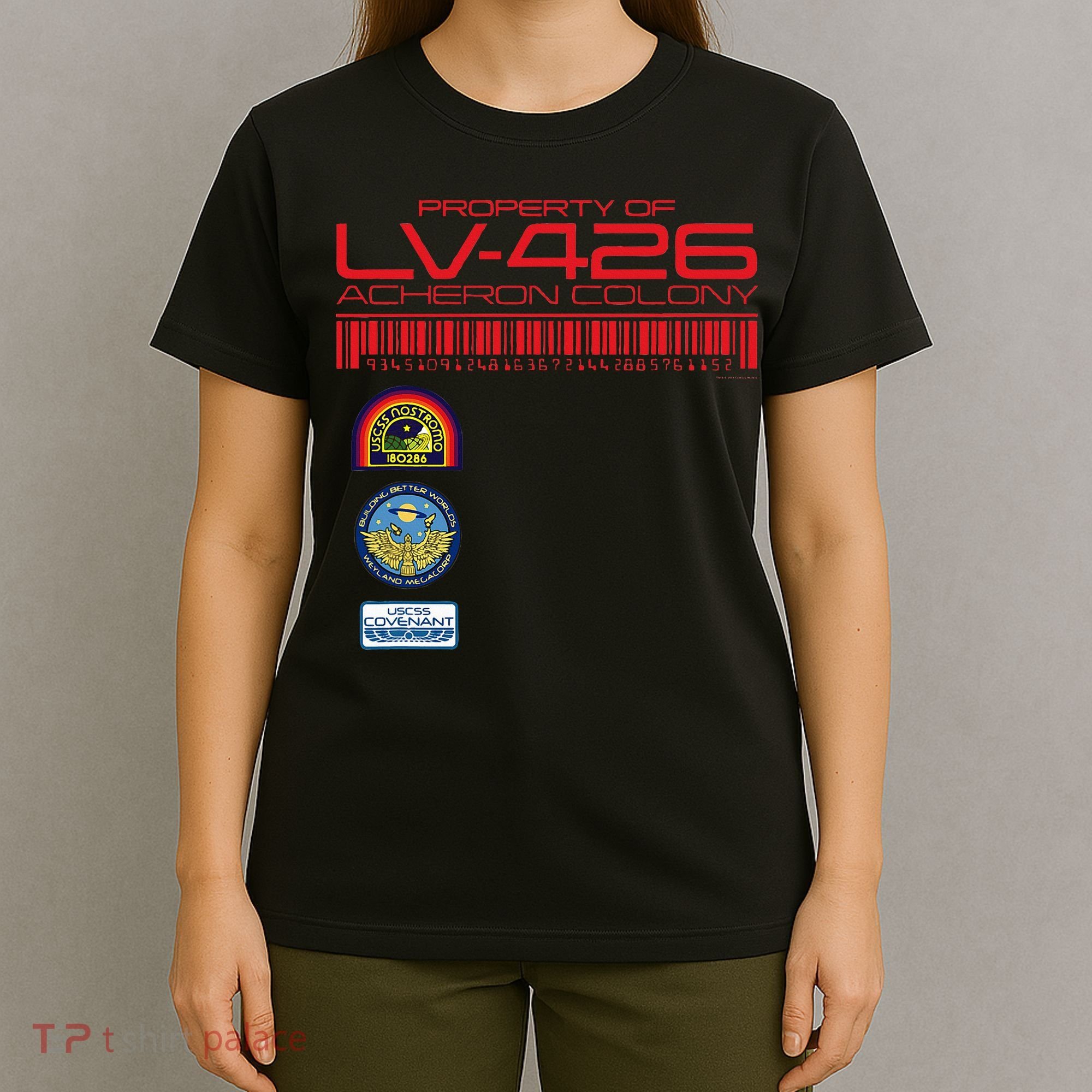 Alien 45th Anniversary Property Of Lv426 Acheron Colony T-Shirt