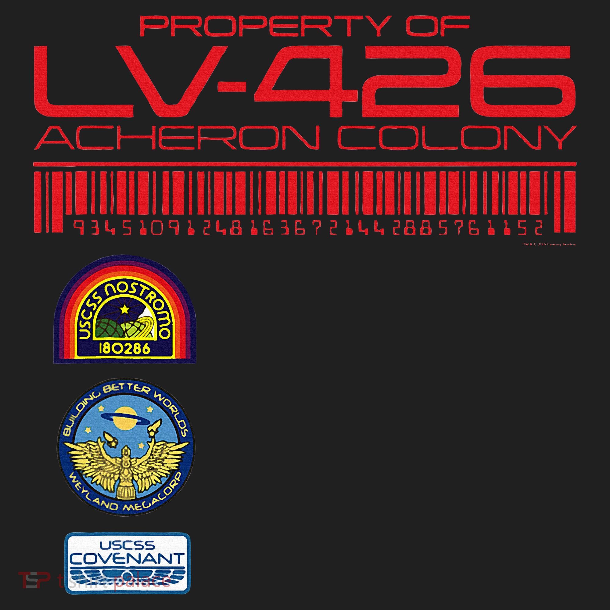 Alien 45th Anniversary Property Of Lv426 Acheron Colony Beanie