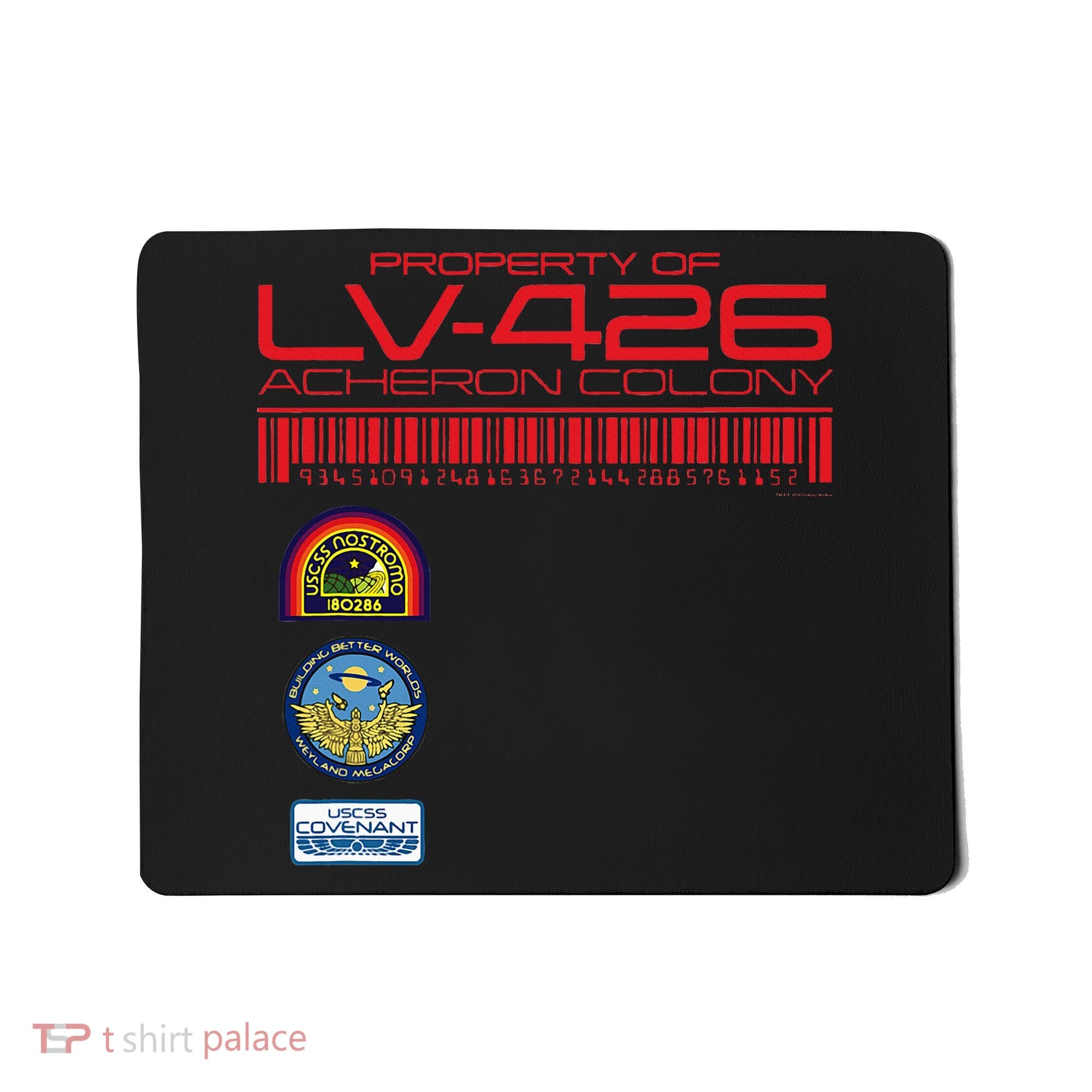 Alien 45th Anniversary Property Of Lv426 Acheron Colony Mousepad