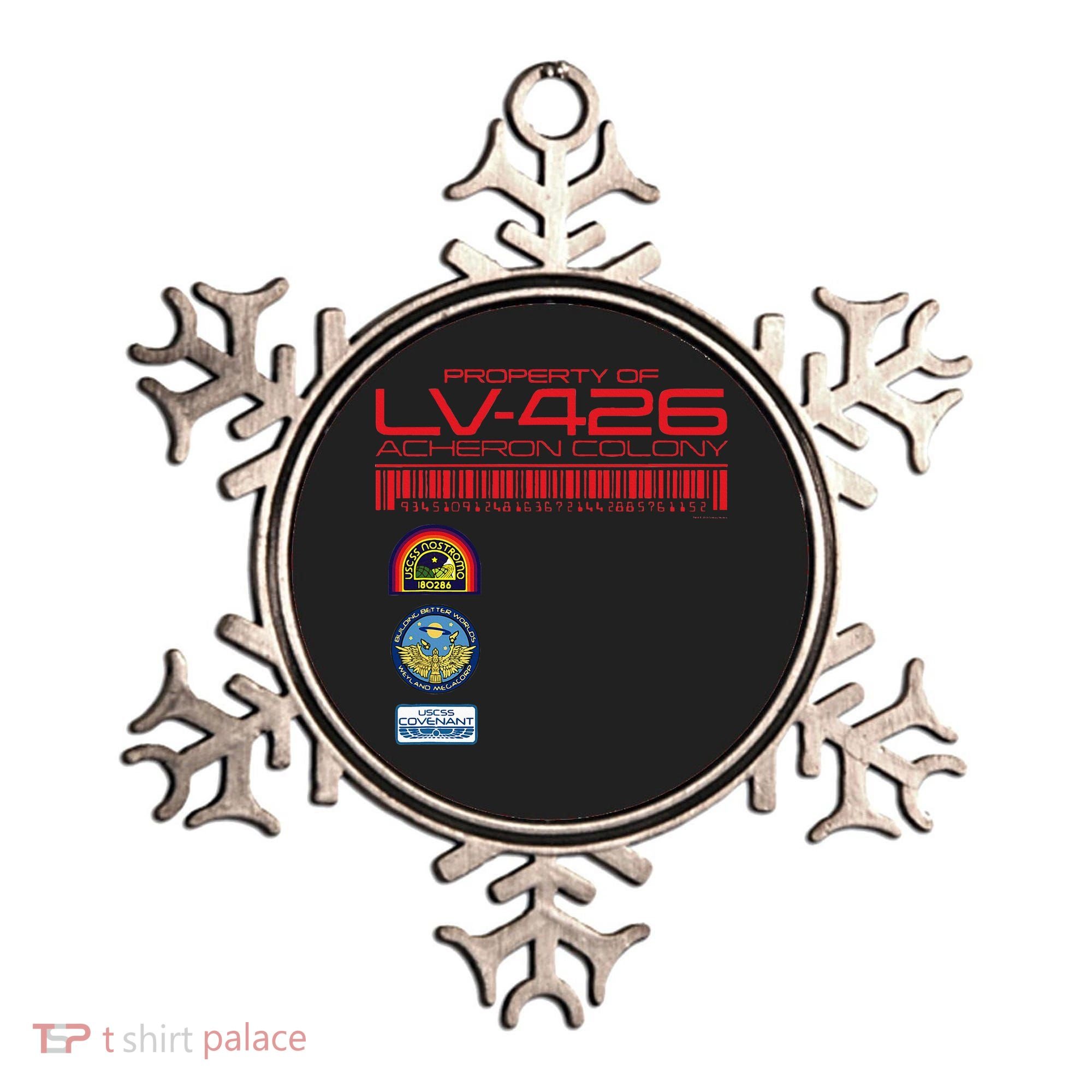 Alien 45th Anniversary Property Of Lv426 Acheron Colony Ornament