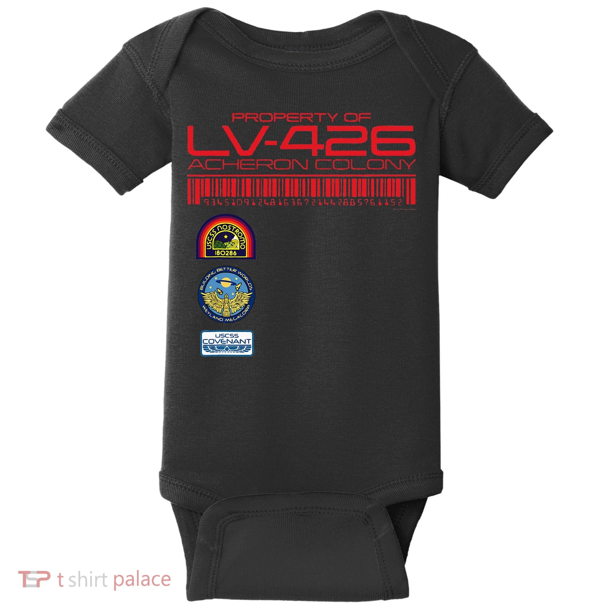 Alien 45th Anniversary Property Of Lv426 Acheron Colony Baby Bodysuit