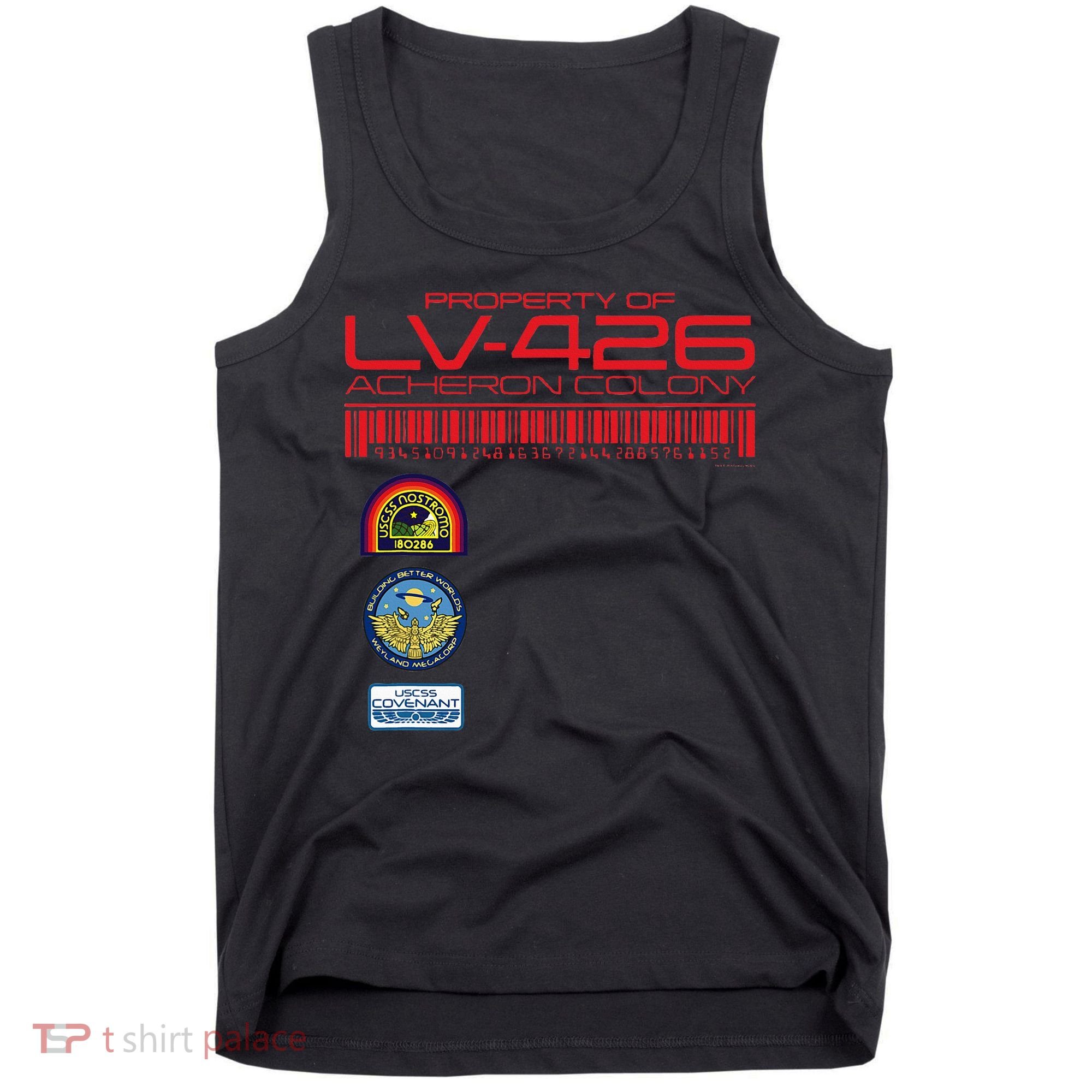 Alien 45th Anniversary Property Of Lv426 Acheron Colony Tank Top