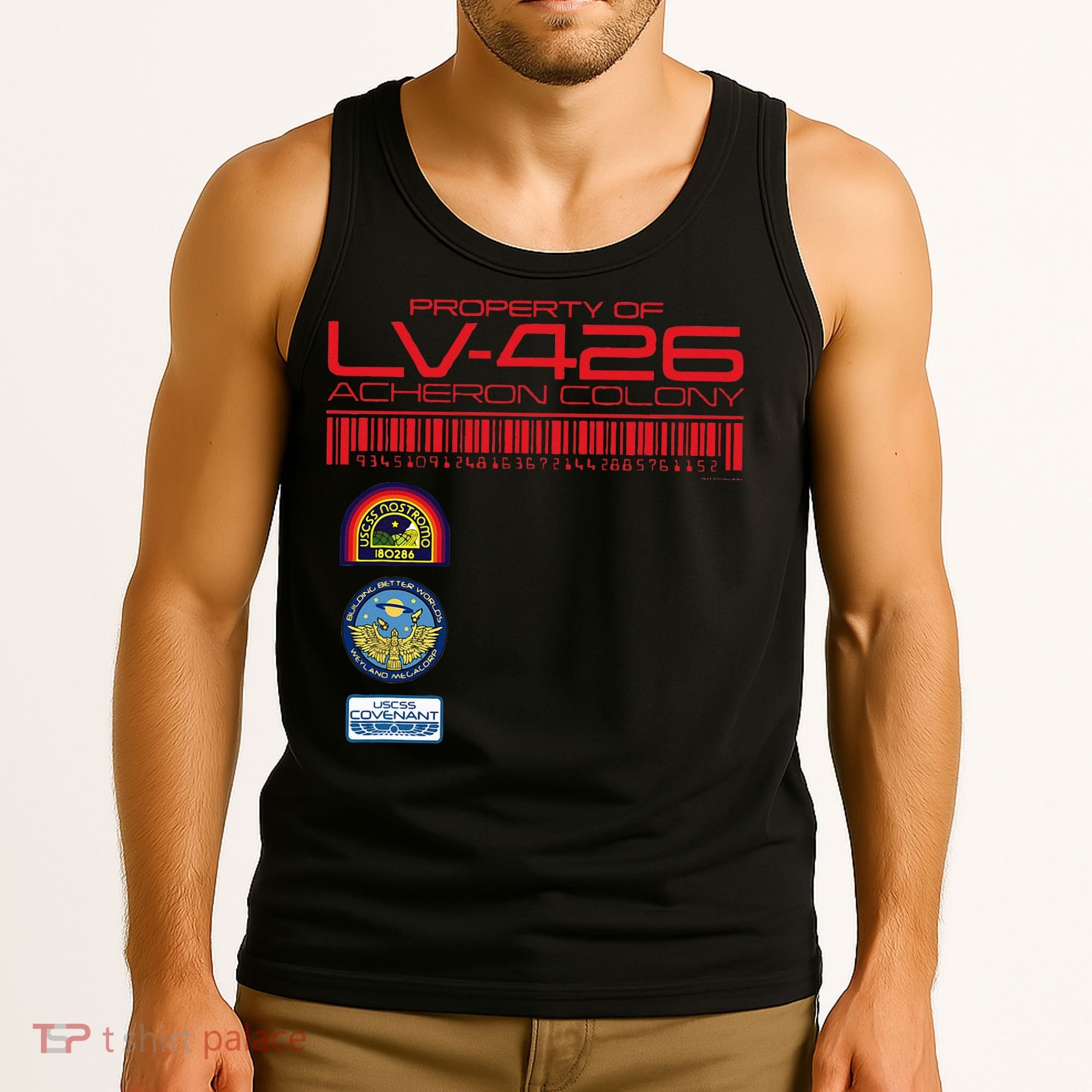 Alien 45th Anniversary Property Of Lv426 Acheron Colony Tank Top