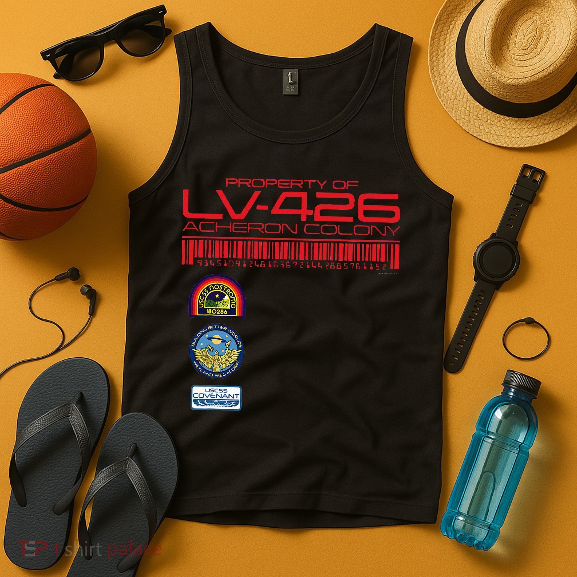 Alien 45th Anniversary Property Of Lv426 Acheron Colony Tank Top