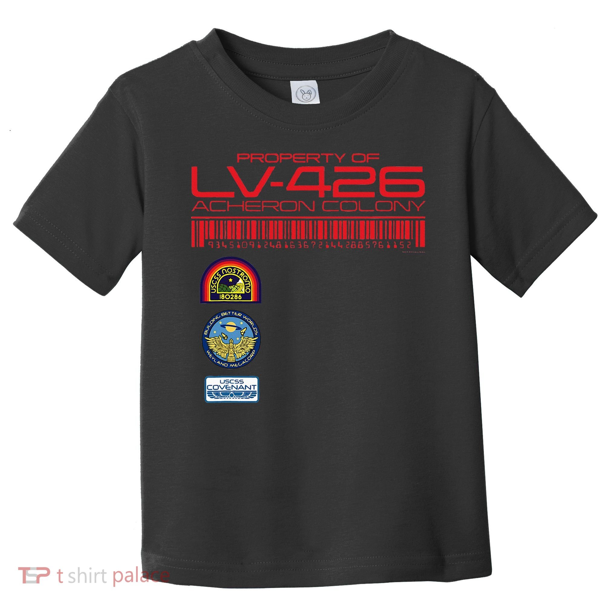 Alien 45th Anniversary Property Of Lv426 Acheron Colony Toddler T-Shirt