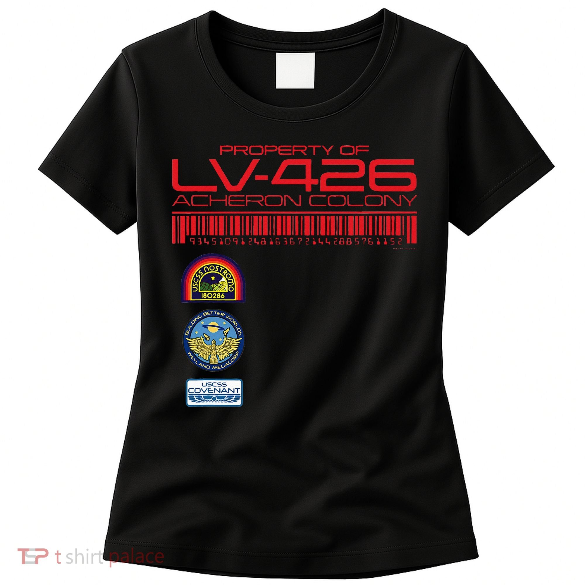 Alien 45th Anniversary Property Of Lv426 Acheron Colony Women's T-Shirt