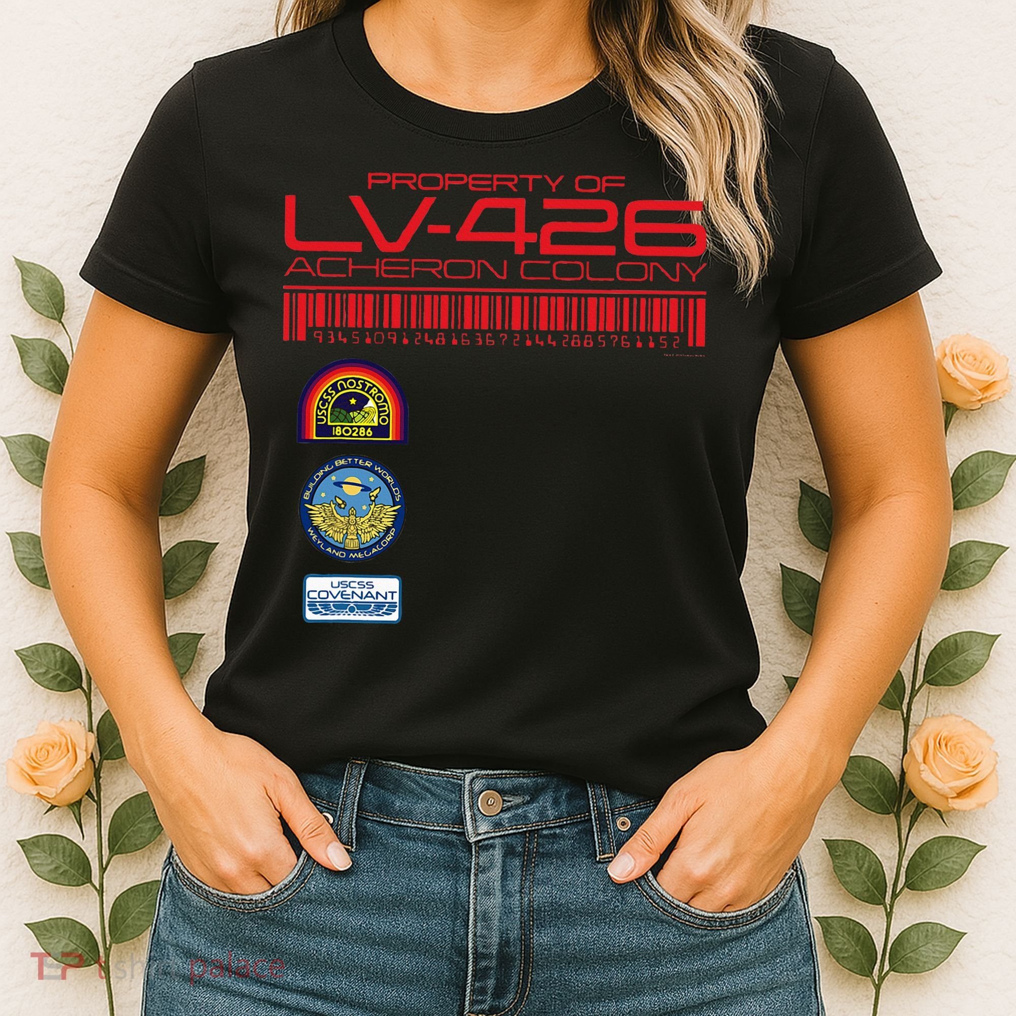 Alien 45th Anniversary Property Of Lv426 Acheron Colony Women's T-Shirt